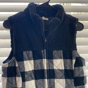 Plaid Winter Vest
